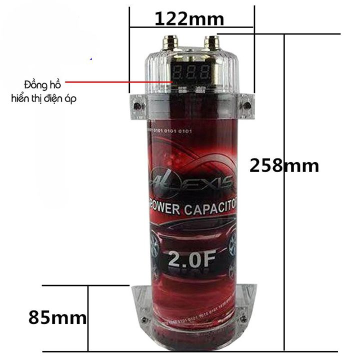 Tụ điện âm thanh kỹ thuật số 2.0 Farads