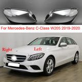 Vỏ đèn pha Mercedes Benz W205 C180 C200 C260L C280 C300, Kính trong suốt, Vỏ đèn pha, Ống kính đèn pha, Thích hợp cho MercedesBenz