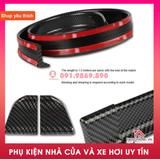 Đuôi Gió, Cánh Lướt Gió Cao Su Vân Carbon 3D Xe Ô Tô Phong Cách Thể Thao