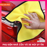 Khăn Lau Kính Xe Hơi Siêu Thấm Nước, Bụi Bẩn 30x60 cm