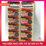 Pin Cúc Áo Panasonic 3V Lithium CR2032 CR2025 CR2016 CR1632 CR1620 CR1616 CR1220 CR2450 CR2430 pin chìa khóa ô tô