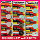 Pin Cúc Áo Panasonic 3V Lithium CR2032 CR2025 CR2016 CR1632 CR1620 CR1616 CR1220 CR2450 CR2430 pin chìa khóa ô tô