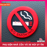 Decal cấm hút thuốc no smoking loại xịn cao su mềm dày dặn phù hợp gắn trên mọi bề mặt,logo cấm hút thuốc