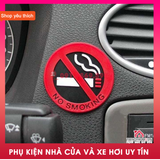 Decal cấm hút thuốc no smoking loại xịn cao su mềm dày dặn phù hợp gắn trên mọi bề mặt,logo cấm hút thuốc