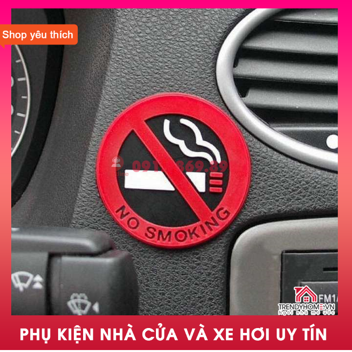 decal no smoking