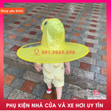 Áo mưa con vịt, áo mưa ngộ nghĩnh, áo mưa dễ thương, | Phụ kiện cho bé yêu tới lớp hoặc đút vào balo mỗi ngày