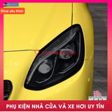 Decal phim dán đèn pha xe hơi cao cấp 3 lớp, film dán xe thể thao, đổi màu đèn pha đèn hậu ô tô xe máy