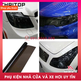Decal phim dán đèn pha xe hơi cao cấp 3 lớp, film dán xe thể thao, đổi màu đèn pha đèn hậu ô tô xe máy