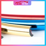 Nẹp chỉ viền bánh xe, nẹp chống xước lazang xe hơi,cao su dán viền trang trí bánh ô tô cuộn 8m chất lượng cao