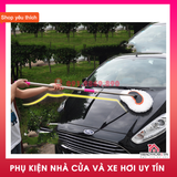 Chổi rửa xe chuyên dụng bông mềm màu trắng cán dài bán buôn giá rẻ