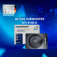 Loa sub gầm ghế ô tô Blaupunkt GTr 8100A, bass 8'', 250W, kích thước nhỏ gọn, bảo hành 12 tháng Âm Bass Đức siêu trầm