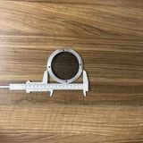 Màng Loa dưỡng loa mặt ngoài Treble Ê Căng Loa - Kích Thước 1.5 Inch, 3.5 Inch và 4 Inch Chất Liệu Nhôm Ánh Bạc, Sơn Tĩnh Điện