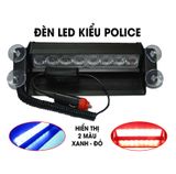 Đèn Led xin vượt để taplo xe hơi đèn nháy xanh đỏ trang trí Taplo