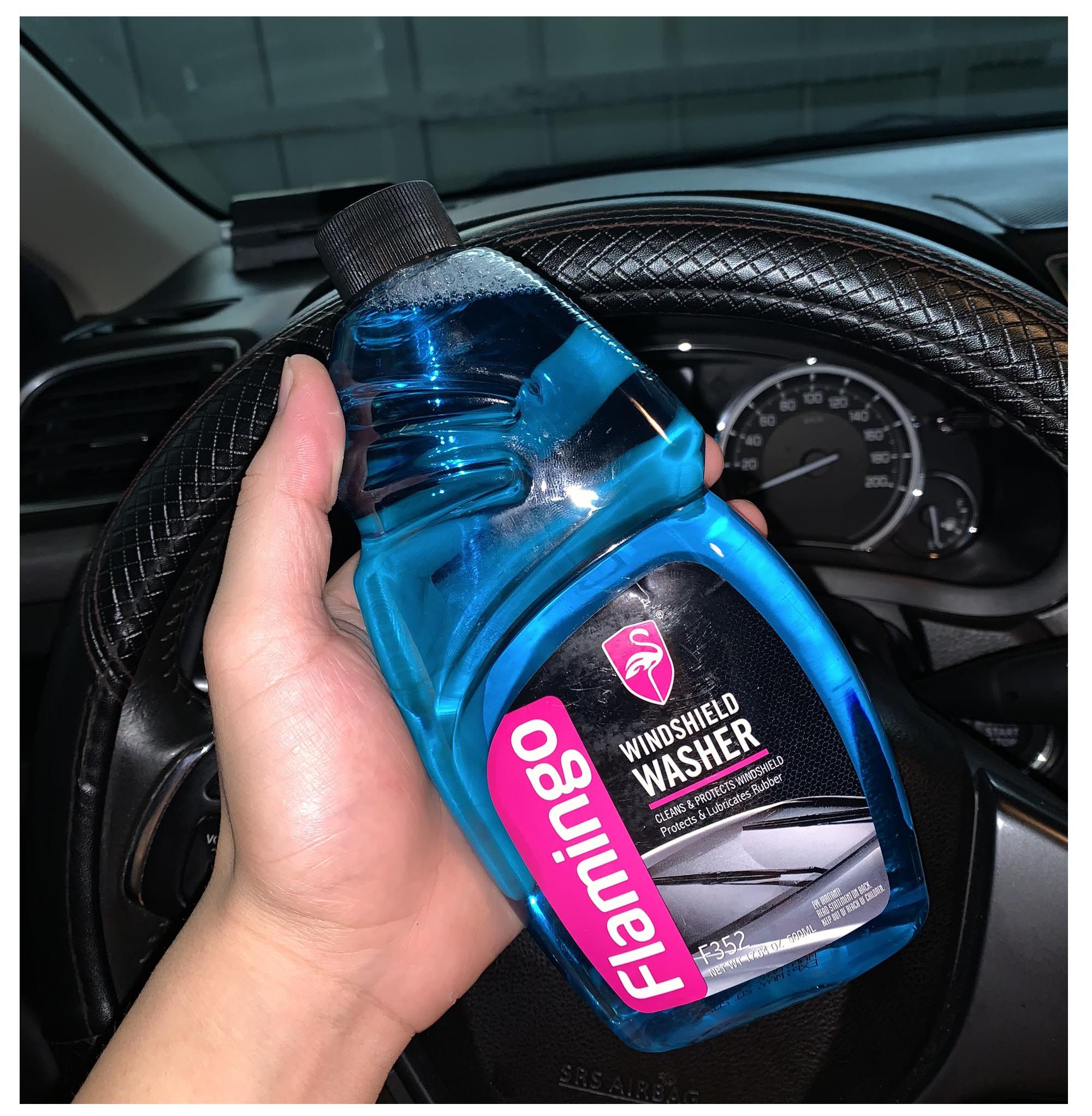 Nước rửa kính xe ô tô đậm đặc Flamingo Windshield Washer (F352) 500ml