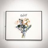 Khung tranh che bảng điện, tủ điện sang trọng che aptomat bảng điện khung nhôm có pitton thủy lực