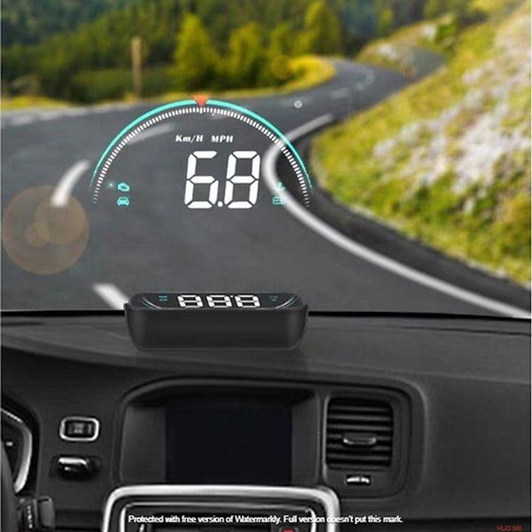 HUD M8 cắm cổng OBD 2