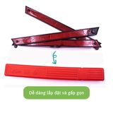 Biển báo tam giác phản quang cảnh báo nguy hiểm cho ôtô, xe hơi, xe khách, xe tải, xe container khi dừng đậu xe dễ gấp gọn có chân đứng