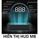 Thiết bị hiển thị tốc độ trên kính lái HUD M8 dành cho ô tô xe hơi sử dụng cổng OBD2 tiện lợi và hiện đại