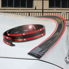 Đuôi Gió, Cánh Lướt Gió Cao Su Vân Carbon 3D Xe Ô Tô Phong Cách Thể Thao