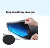 Đệm Gel Silicone xanh tấm vuông lót ghế thoáng khí bảo vệ cột sống chất liệu mềm mại thân thiện