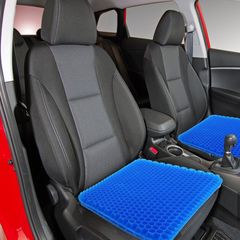 Đệm Gel Silicone xanh tấm vuông lót ghế thoáng khí bảo vệ cột sống chất liệu mềm mại thân thiện