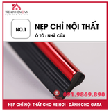 Chỉ viền trang trí nội thất ô tô (cuộn 5m) Chỉ nẹp viền nội thất xe hơi, dây viền trang trí nội thất ô tô, chỉ nội thất ô tô