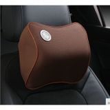 Gối tựa lưng gối tựa đầu cao su non vải nỉ chống mỏi khi lái lâu, đảm bảo thoáng khí khi lái xe đường xa