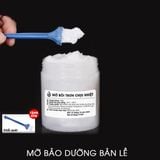 Mỡ trắng bôi trơn giảm chấn, chống rỉ sét. giảm va đập và tiếng cọt kẹt trên ô tô kèm chổi quét