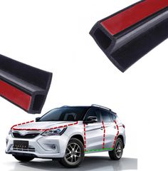Ron Gioăng Cao Su Chữ P Dài 10m Dán Cửa Xe Hơi Ô Tô Chống Ồn Giữ Nhiệt Tặng 01 Keo 3M Trợ Dính