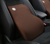 Gối tựa lưng gối tựa đầu cao su non vải nỉ chống mỏi khi lái lâu, đảm bảo thoáng khí khi lái xe đường xa