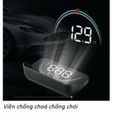 Thiết bị hiển thị tốc độ trên kính lái HUD dành cho ô tô xe hơi sử dụng cổng OBD2 tiện lợi và hiện đại