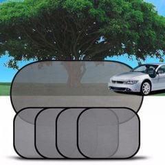 Tấm che nắng ô tô cao cấp, Bộ 5 tấm che nắng ô tô, xe hơi dạng lưới
