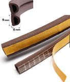Gioăng cao su D, I, E chống ồn cánh cửa, cách âm, cách nhiêt