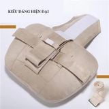 Gối Tựa Đầu Ô Tô Maybach vải da Lộn cao cấp siêu mềm mại bông Dupon nhập khẩu