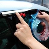 Gioăng ô tô Dải Viền Cửa Xe Hơi Mạ Chrome sáng bóng Chống Va Chạm Tiện Dụng