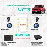 Loa, Combo âm thanh cho xe vinfast vf3 Nâng cấp âm thanh uy tín giá hấp dẫn