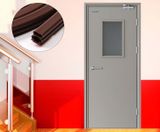 Gioăng dán cánh cửa loại cao cấp siêu dính type D 2 lớp dày 10-15mm, ron cửa chuyên dụng thế hệ mới chống va đập cánh cửa hình, gioăng cộng chống va đập