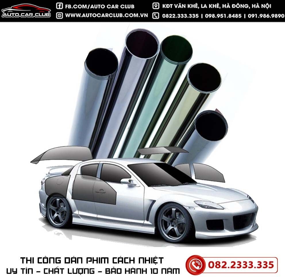 Dán phim cách nhiệt Classis kính lái