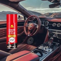 Chai Phục Hồi Làm Mới Nhựa nhám và Ghế Da DASHBOARD WAXING 450ml Xịt Dưỡng Nhựa Nhám