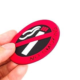 decal no smoking