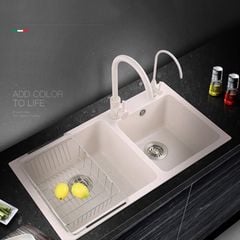 Chậu rửa bát bằng đá nhân tạo - HOT 2019