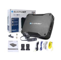 LOA SUB GẦM GHẾ Ô TÔ BLAUPUNKT XLF-180A CAO CẤP, LOA SIÊU TRẦM Ô TÔ BLAUPUNKT GỒM DÂY LINE VÀ DÂY AV NỘI THẤT Ô TÔ