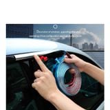Gioăng ô tô Dải Viền Cửa Xe Hơi Mạ Chrome sáng bóng Chống Va Chạm Tiện Dụng