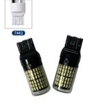 Bộ 2 Đèn LED Tín Hiệu Cho Xe Hơi 144 mắt Led ánh sáng trắng Cho Xe Hơi nhiều mã 1156, 1157 loại 150 độ và 180 độ, T20, T25