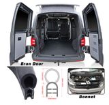 Gioăng Chữ U Nẹp Cốp và khoang máy Ô Tô Tải, xe Van, xe Kia, Suzuki, Toyota Cốp Xe, Tủ Điện, Tủ Sắt Có Rãnh Khí