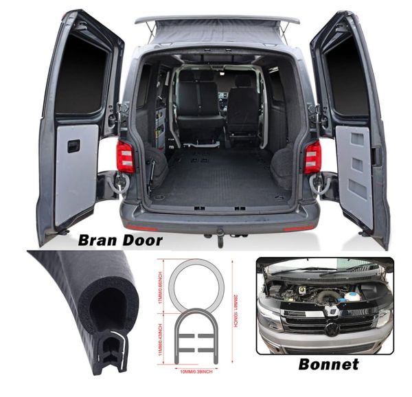 Gioăng Chữ U Nẹp Cốp và khoang máy ô tô