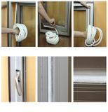 Cuộn 5 mét ron lông nheo cạnh cửa lông (rộng x cao- 9mm x9mm) Trendyhome.vn