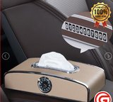 Hộp đựng khăn giấy + bảng số điện thoại