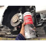 Sơn phủ gầm Ô Tô Cao Su Non WURTH Đức 1000 ml màu Đen chuyên dụng cho gara làm cách âm gầm xe, hốc bánh