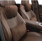 Gối tựa đầu ô tô nhiều lỗ thoáng khí và tựa lưng chất liệu da lộn mercedes maybach S-Class 2024